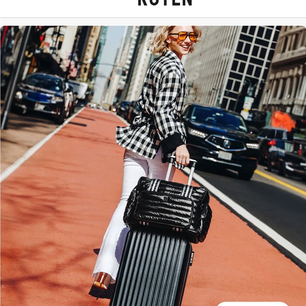 THINK ROYLN Black Travel Bag